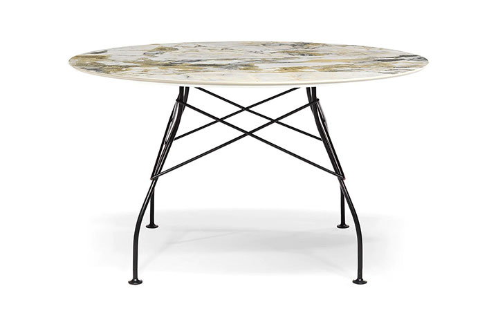 Glossy Oval Table by Kartell Furniture Tables
